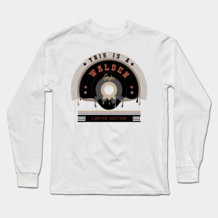 Walden Name Style Long Sleeve T-Shirt